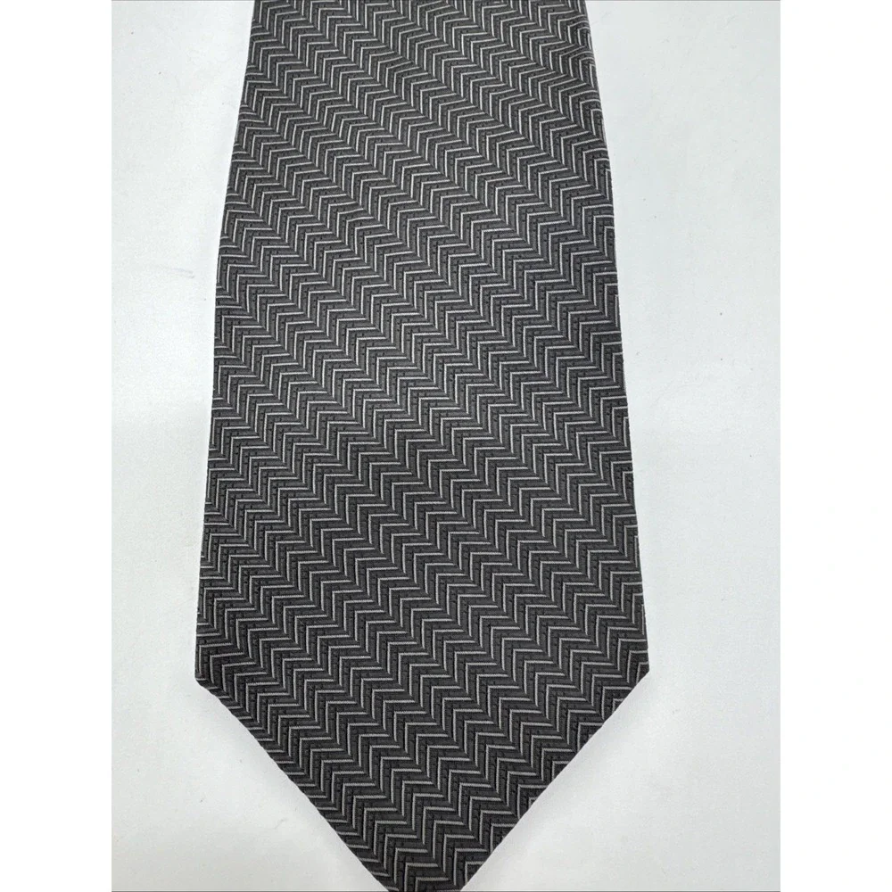 Tommy Hilfiger GRAY‎ FRONT w/ BLUE TAIL Silk 57